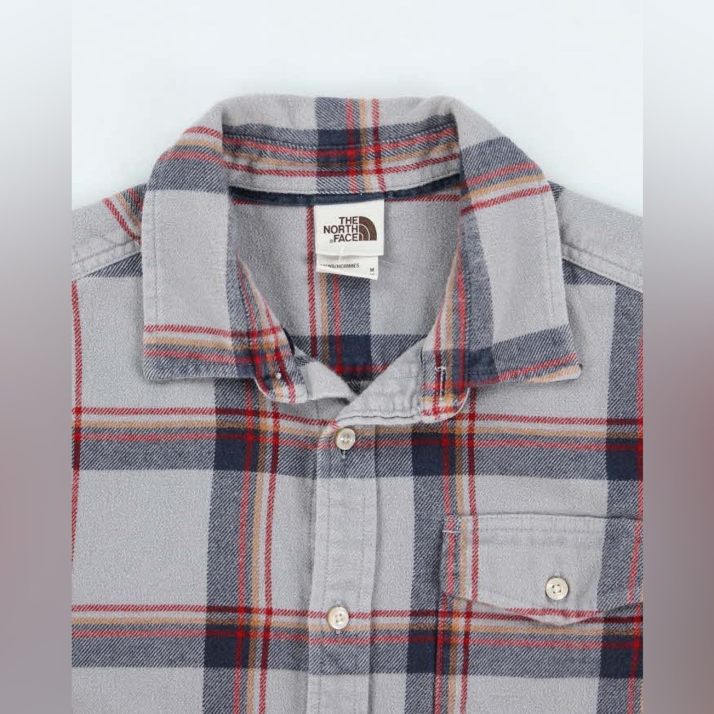 MENS NORTH FACE PLAID